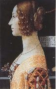 Sandro Botticelli Domenico Ghirlandaio,Portrait of Giovanna Tornabuoni Sweden oil painting artist